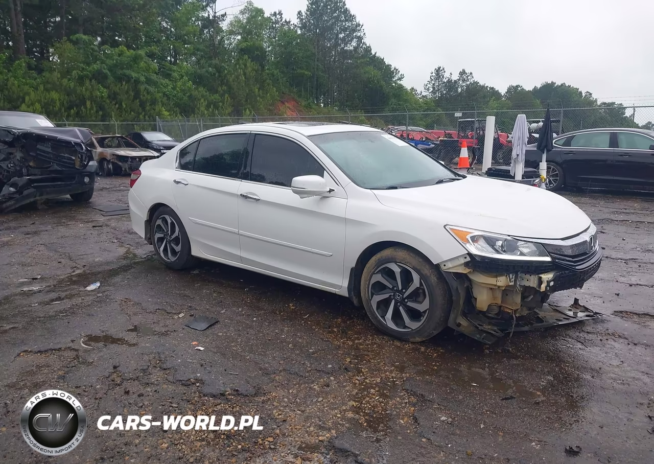 2017 Honda Accord Ex-L V6 VIN:1HGCR3F87HA006015 - 1