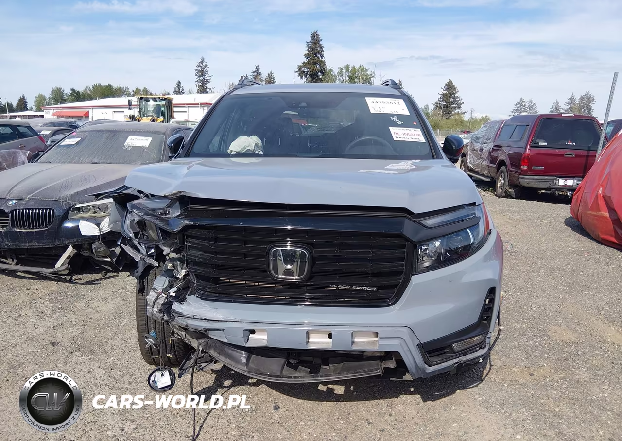 2024 Honda Passport Awd Black VIN:5FNYF8H88RB019775 - 13