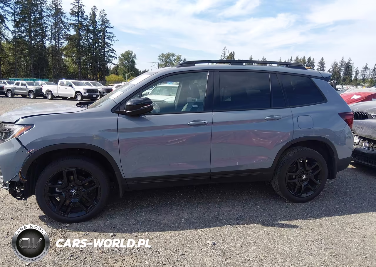 2024 Honda Passport Awd Black VIN:5FNYF8H88RB019775 - 15