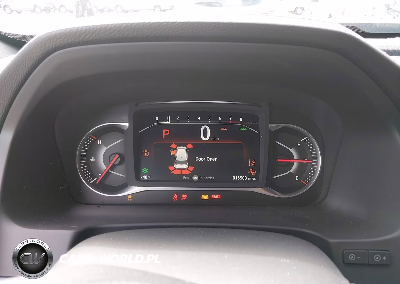 2024 Honda Passport Awd Black VIN:5FNYF8H88RB019775 - 7