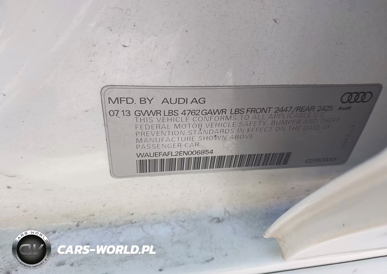 2014 Audi A4 2.0T Premium VIN:WAUEFAFL2EN006854 - 9