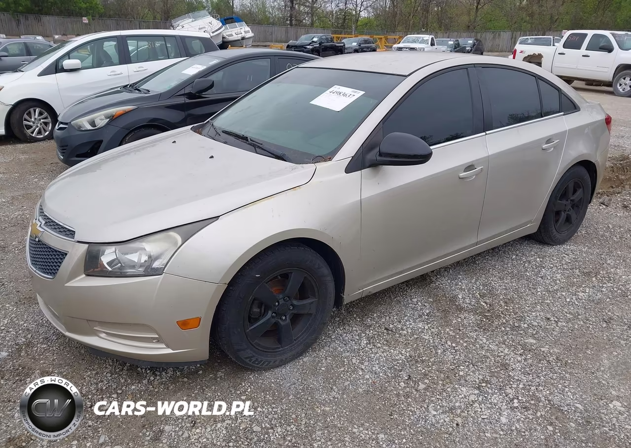 2013 Chevrolet Cruze 2Lt Auto VIN:1G1PE5SB0D7306133 - 2