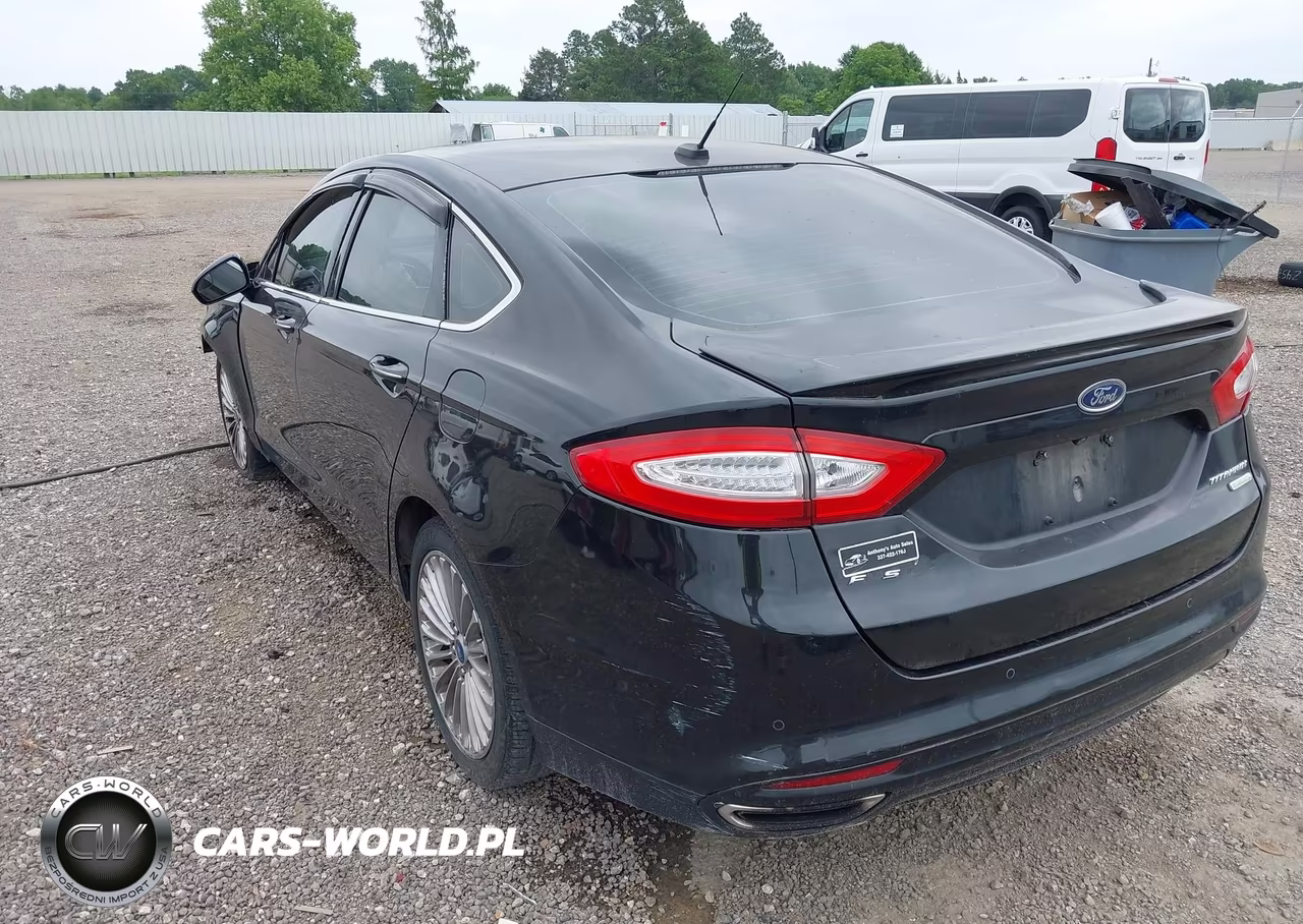 2014 Ford Fusion Titanium VIN:3FA6P0K98ER235504 - 3