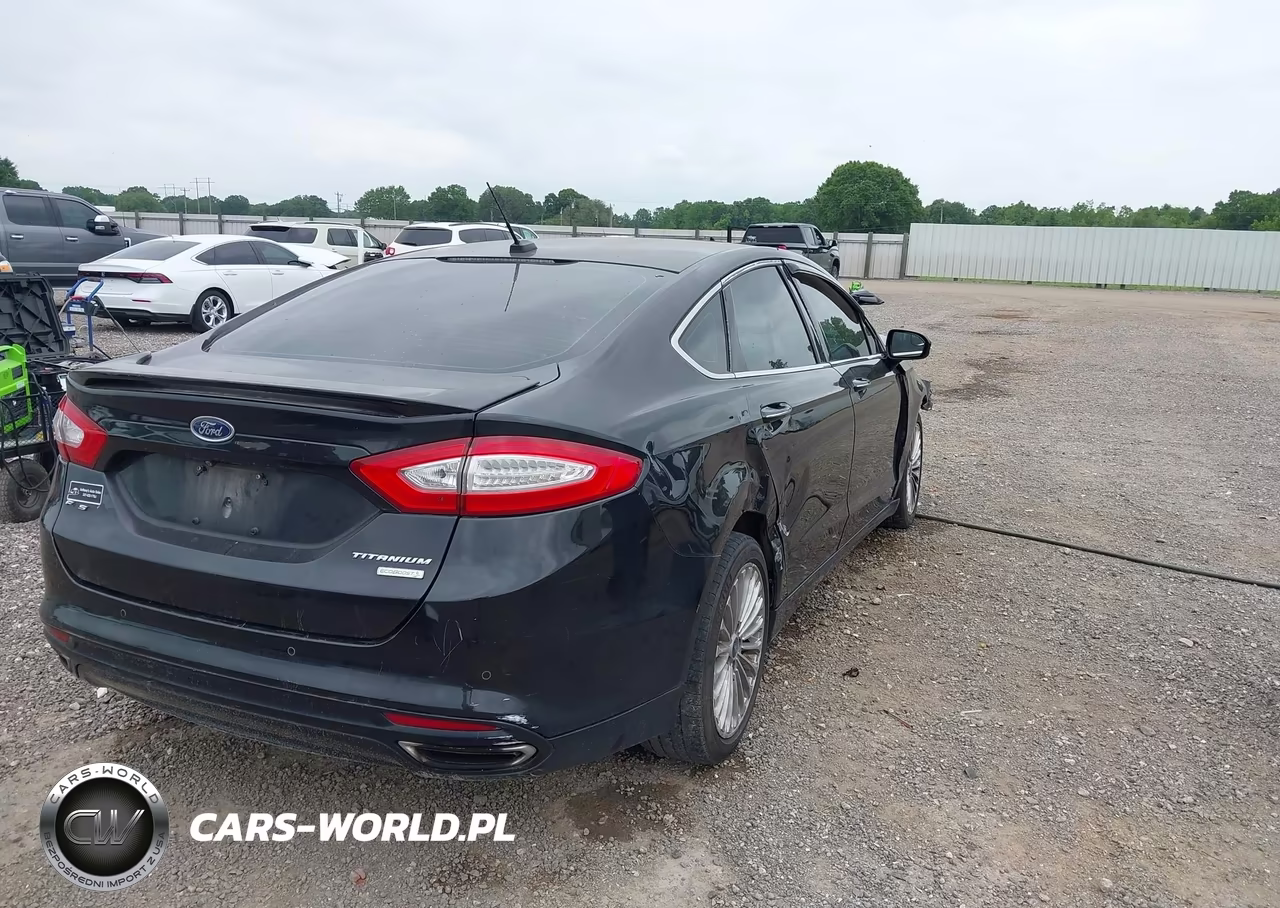 2014 Ford Fusion Titanium VIN:3FA6P0K98ER235504 - 4