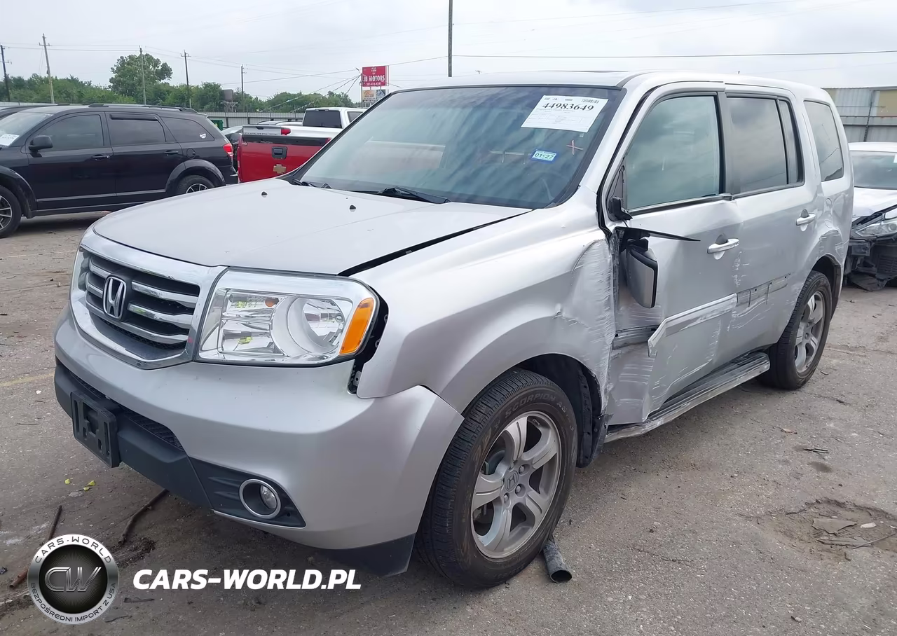 2015 Honda Pilot Ex-L VIN:5FNYF3H56FB021562 - 2