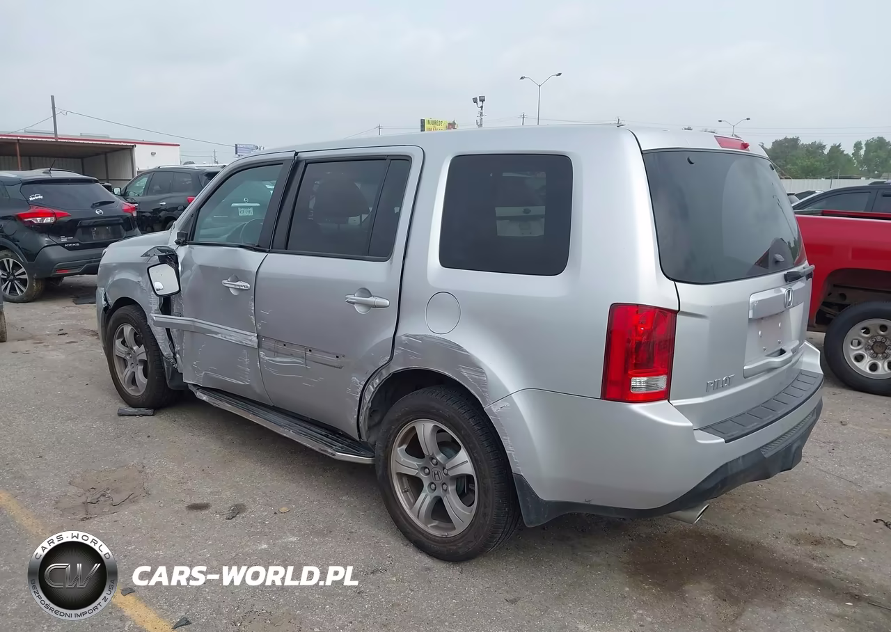 2015 Honda Pilot Ex-L VIN:5FNYF3H56FB021562 - 3