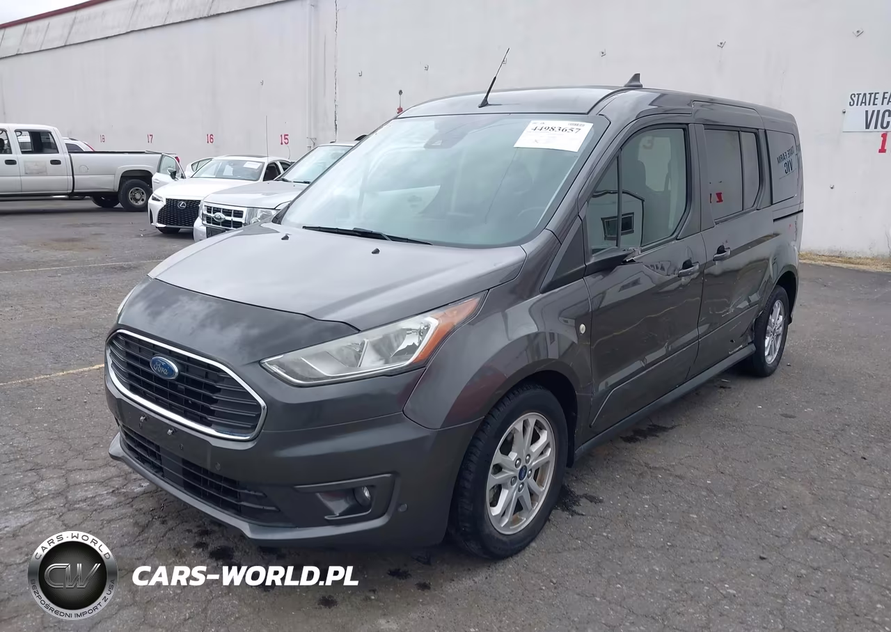 2019 Ford Transit Connect Xlt VIN:NM0GE9F27K1391865 - 2