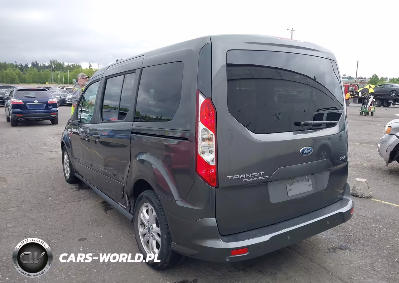 2019 Ford Transit Connect Xlt VIN:NM0GE9F27K1391865 - 3