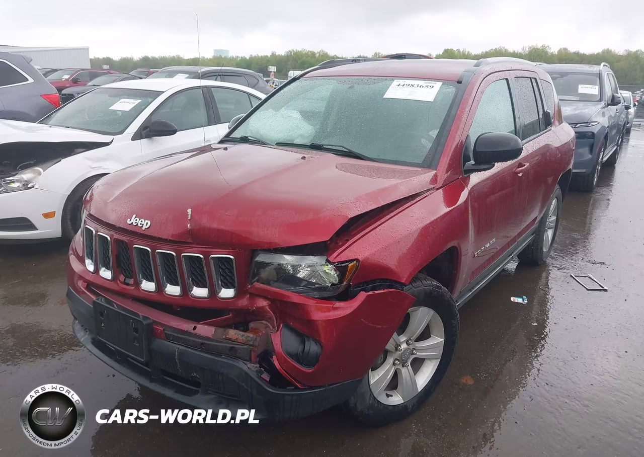 2017 Jeep Compass Sport 4X4 VIN:1C4NJDBB4HD104746 - 2