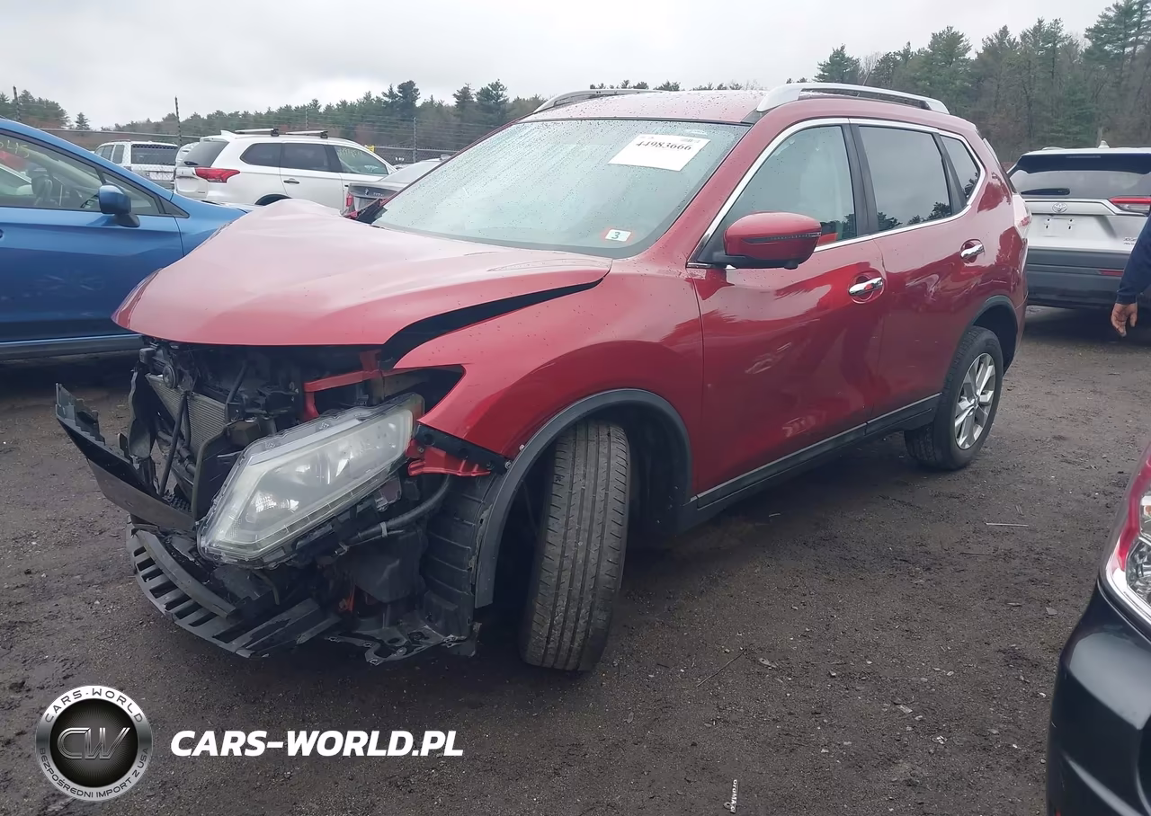 2016 Nissan Rogue Sv VIN:5N1AT2MV2GC811333 - 2