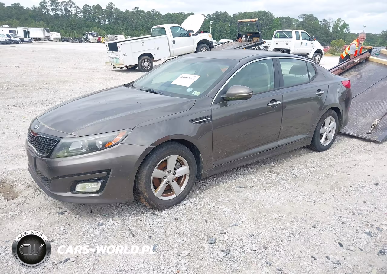 2014 Kia Optima Lx VIN:5XXGM4A72EG264512 - 2