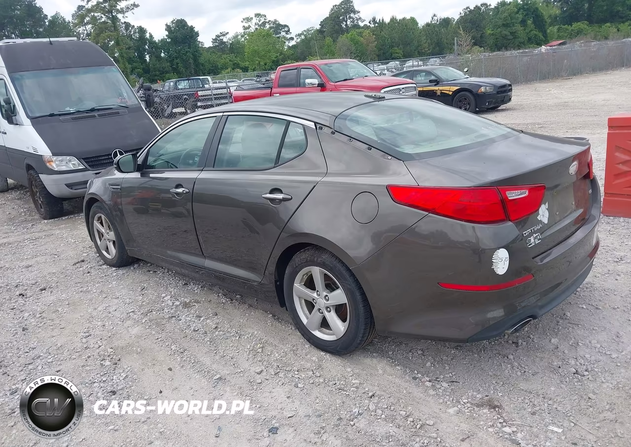 2014 Kia Optima Lx VIN:5XXGM4A72EG264512 - 3