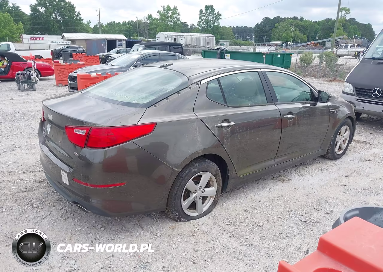 2014 Kia Optima Lx VIN:5XXGM4A72EG264512 - 4
