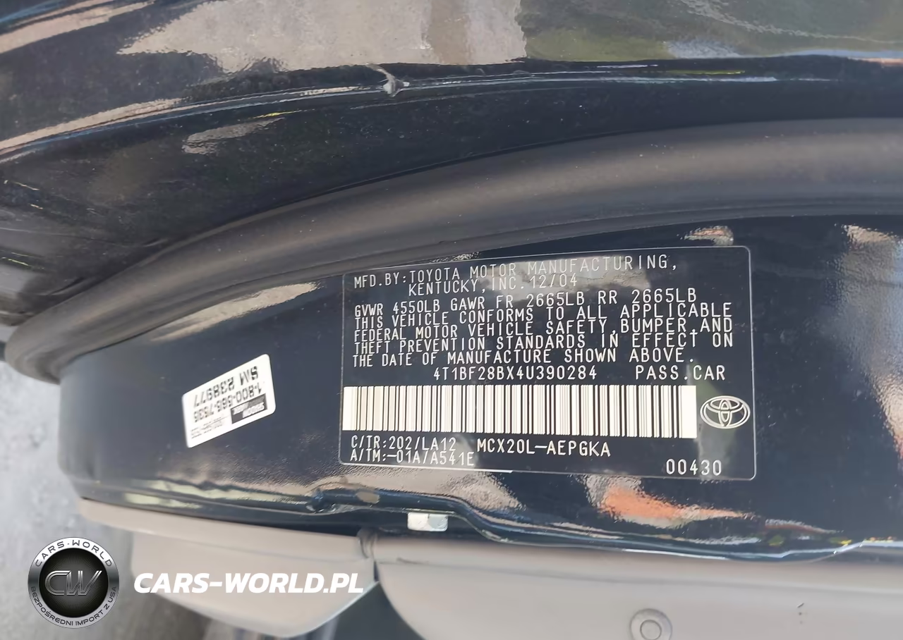 2004 Toyota Avalon Xls VIN:4T1BF28BX4U390284 - 9