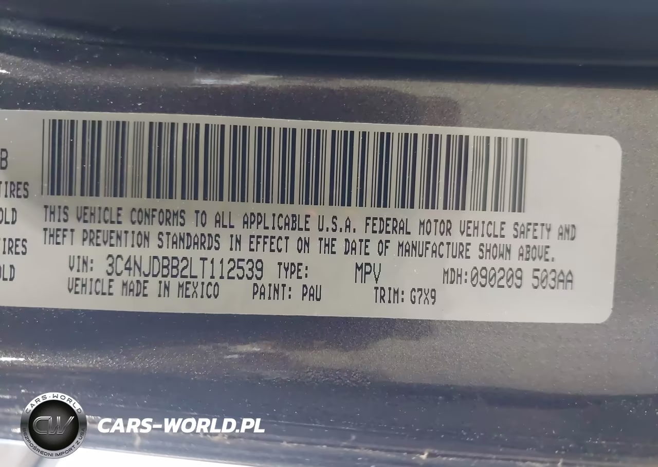 2020 Jeep Compass Latitude 4X4 VIN:3C4NJDBB2LT112539 - 9