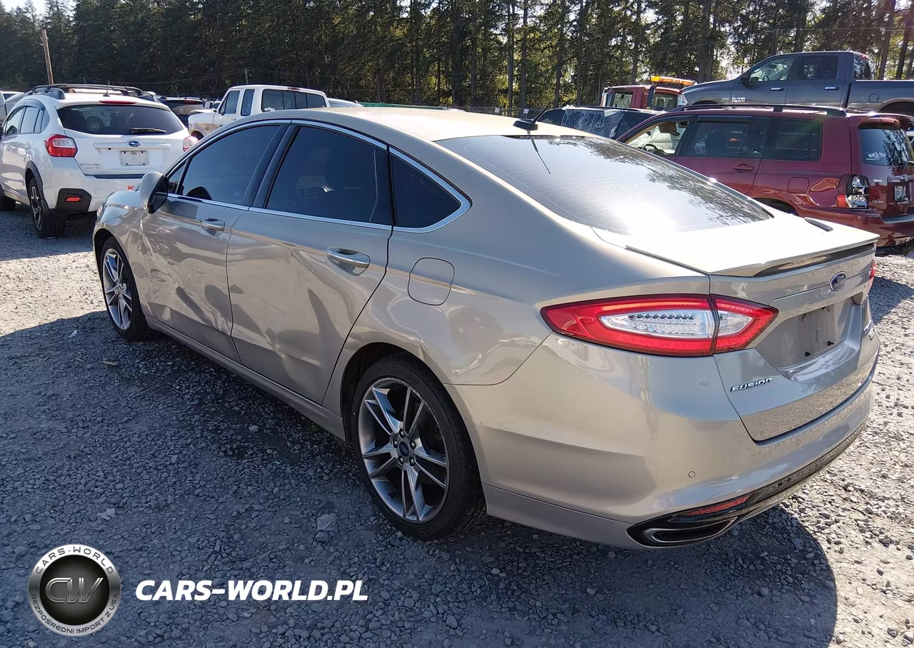 2015 Ford Fusion Titanium VIN:3FA6P0D91FR270562 - 3