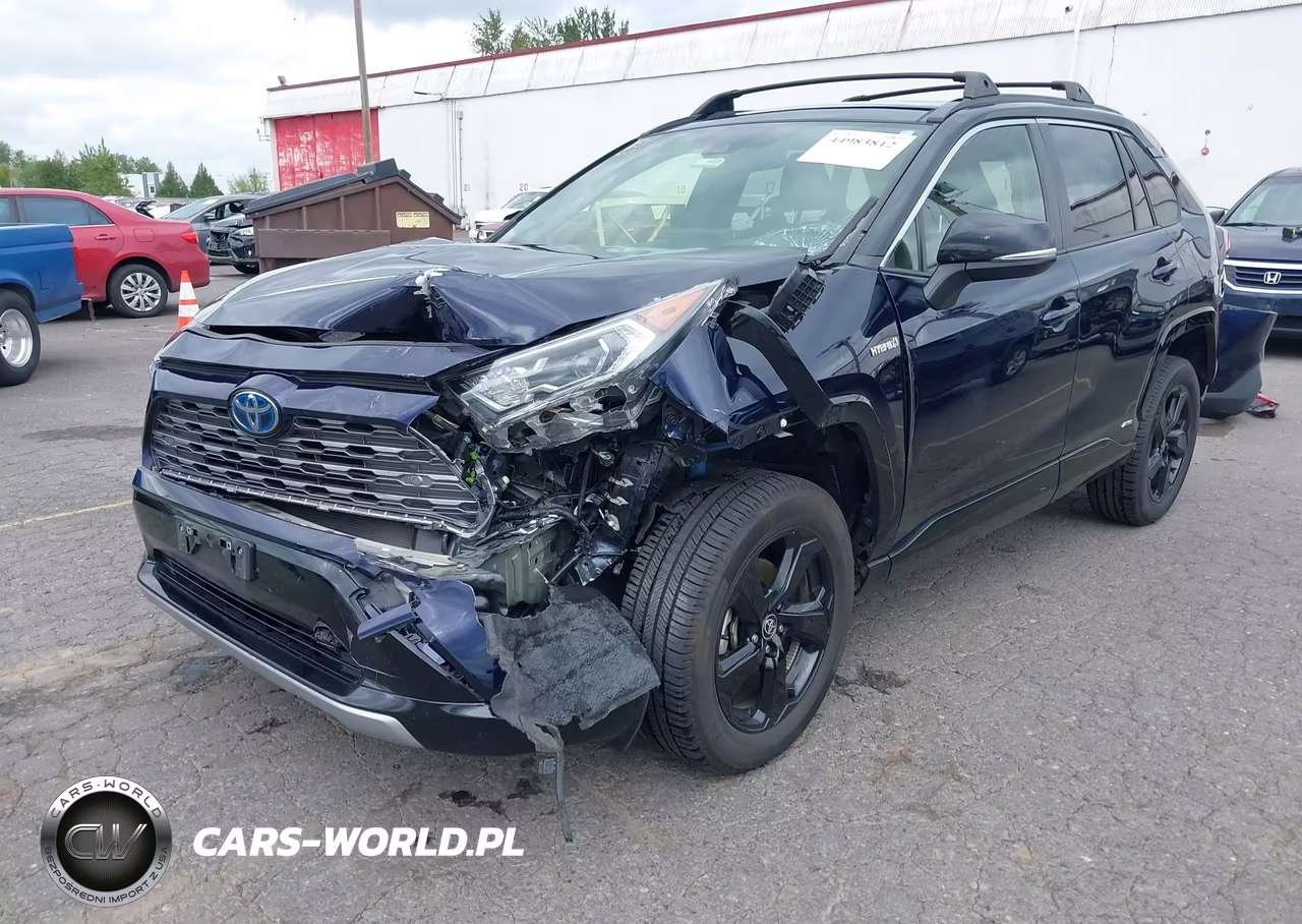 2021 Toyota Rav4 Hybrid Xse VIN:JTME6RFVXMD512777 - 2