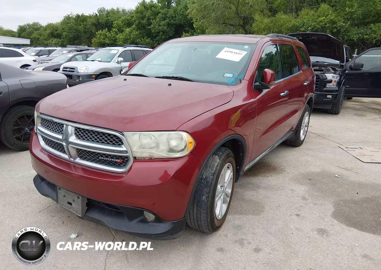 2013 Dodge Durango Crew VIN:1C4RDHDG8DC616910 - 2