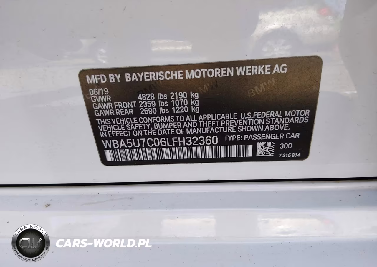 2020 BMW M340I VIN:WBA5U7C06LFH32360 - 9