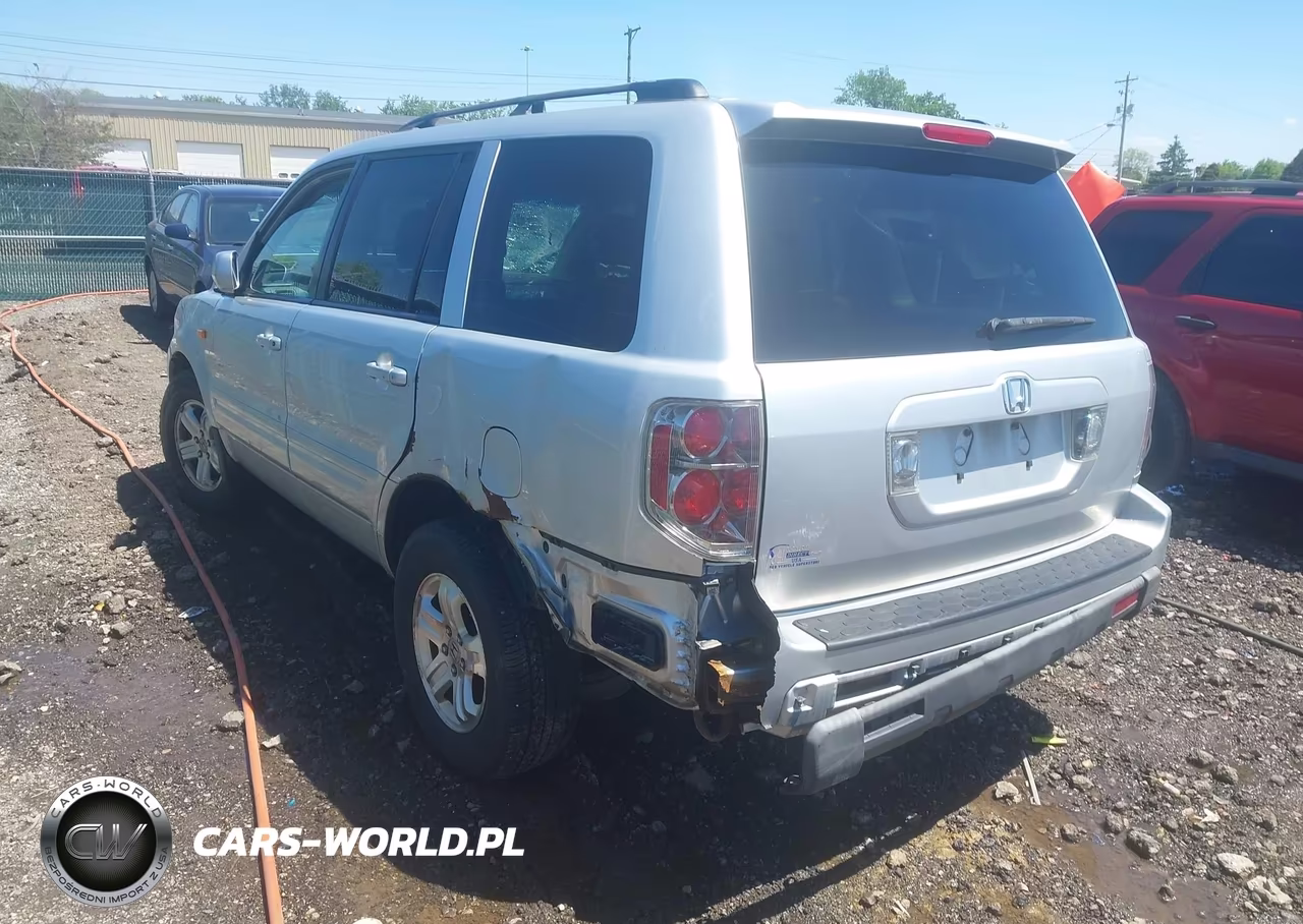 2008 Honda Pilot Vp VIN:5FNYF18238B056914 - 3