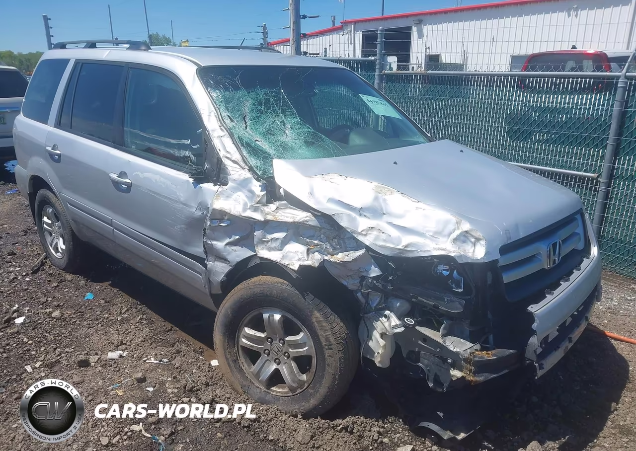 2008 Honda Pilot Vp VIN:5FNYF18238B056914 - 6