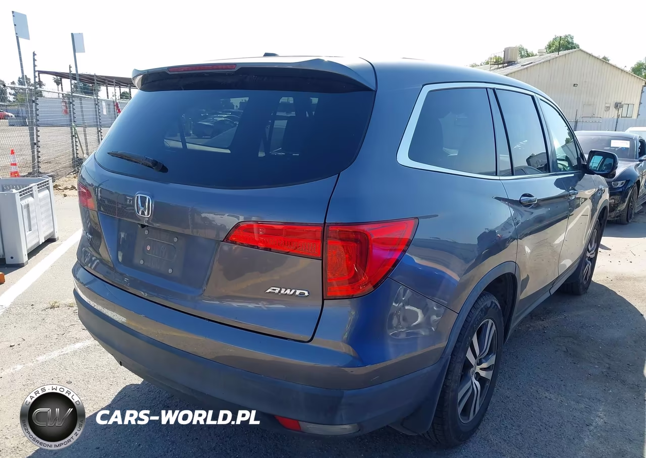 2017 Honda Pilot Ex-L VIN:5FNYF6H51HB046311 - 4