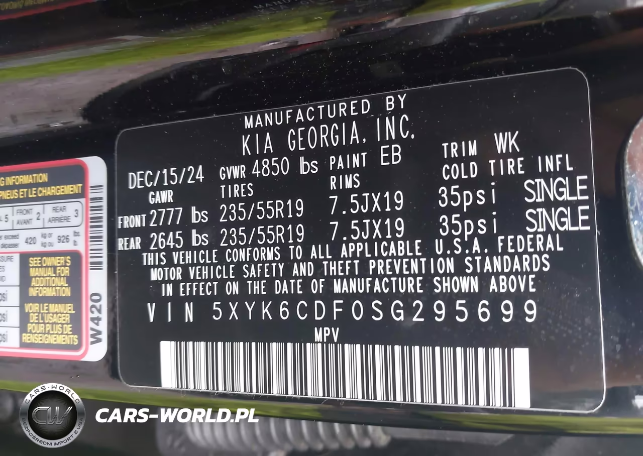 2025 Kia Sportage X-Line VIN:5XYK6CDF0SG295699 - 9