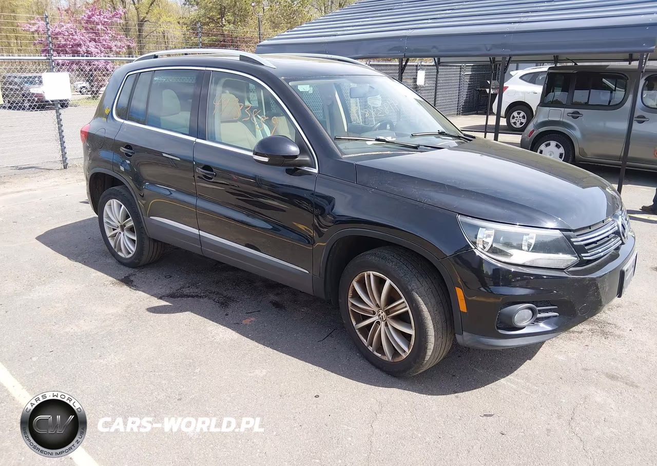 2014 Volkswagen Tiguan Sel VIN:WVGBV3AX6EW510330 - 1