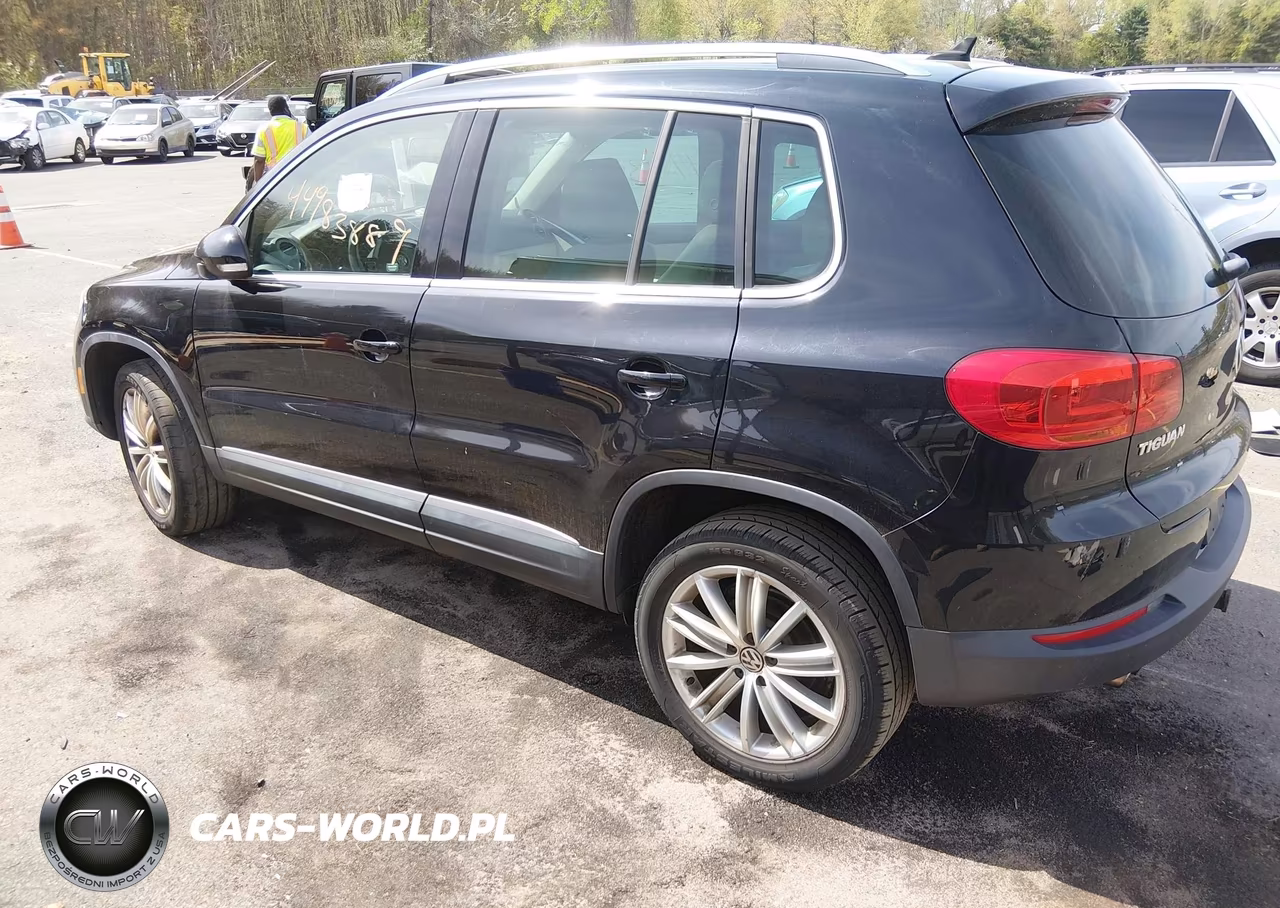 2014 Volkswagen Tiguan Sel VIN:WVGBV3AX6EW510330 - 3