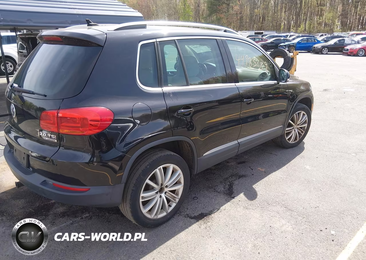 2014 Volkswagen Tiguan Sel VIN:WVGBV3AX6EW510330 - 4