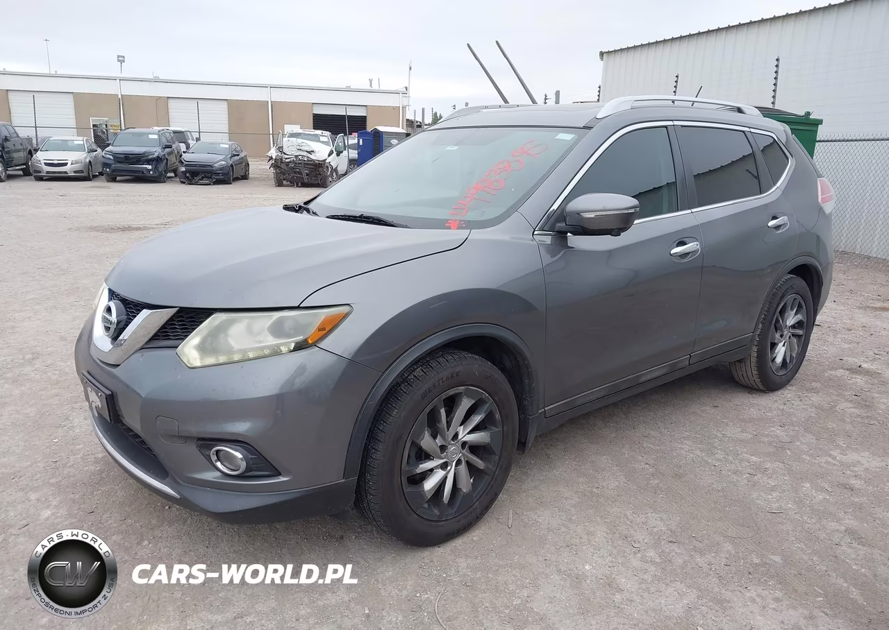 2015 Nissan Rogue Sl VIN:5N1AT2MT8FC796625 - 2