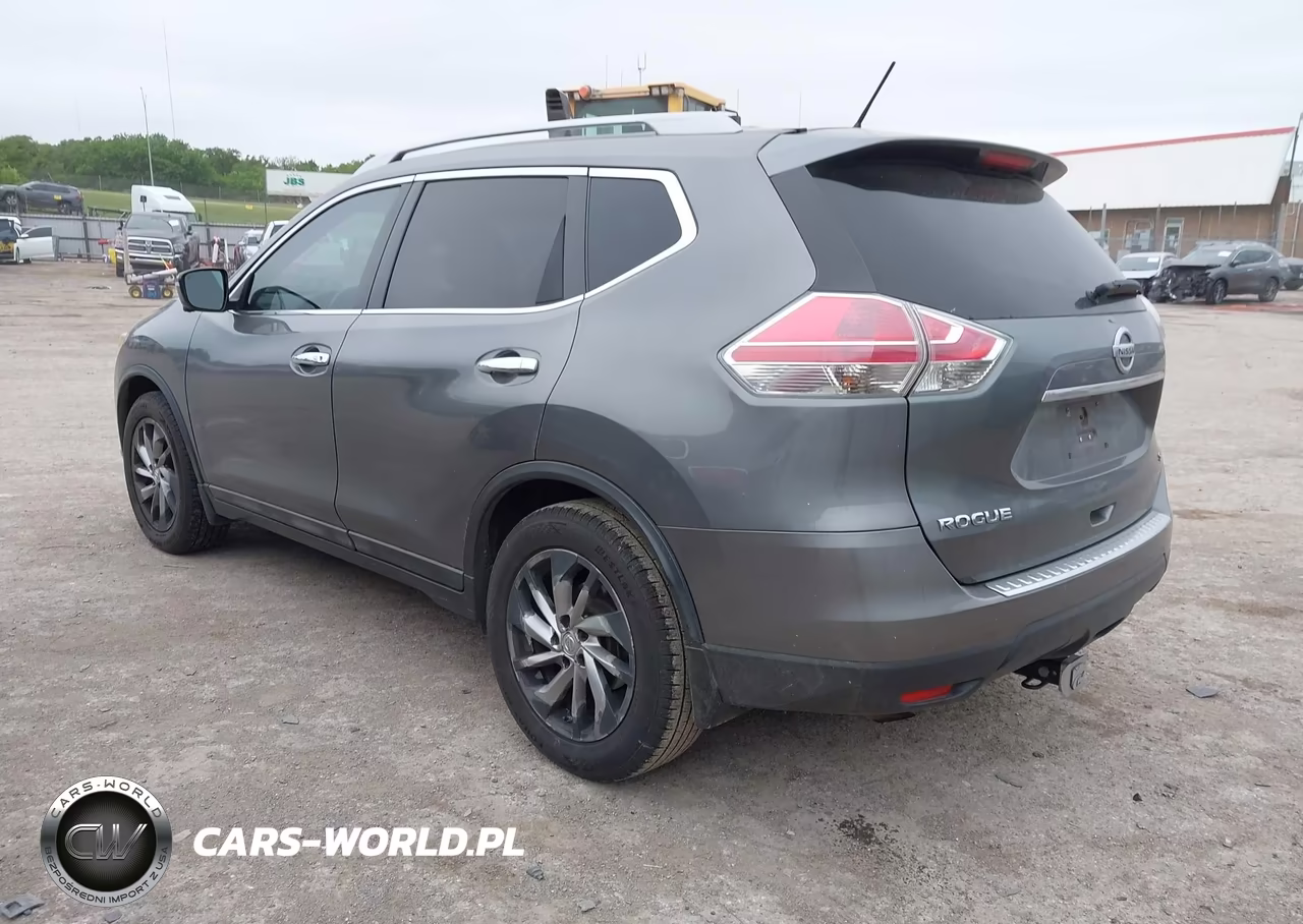 2015 Nissan Rogue Sl VIN:5N1AT2MT8FC796625 - 3
