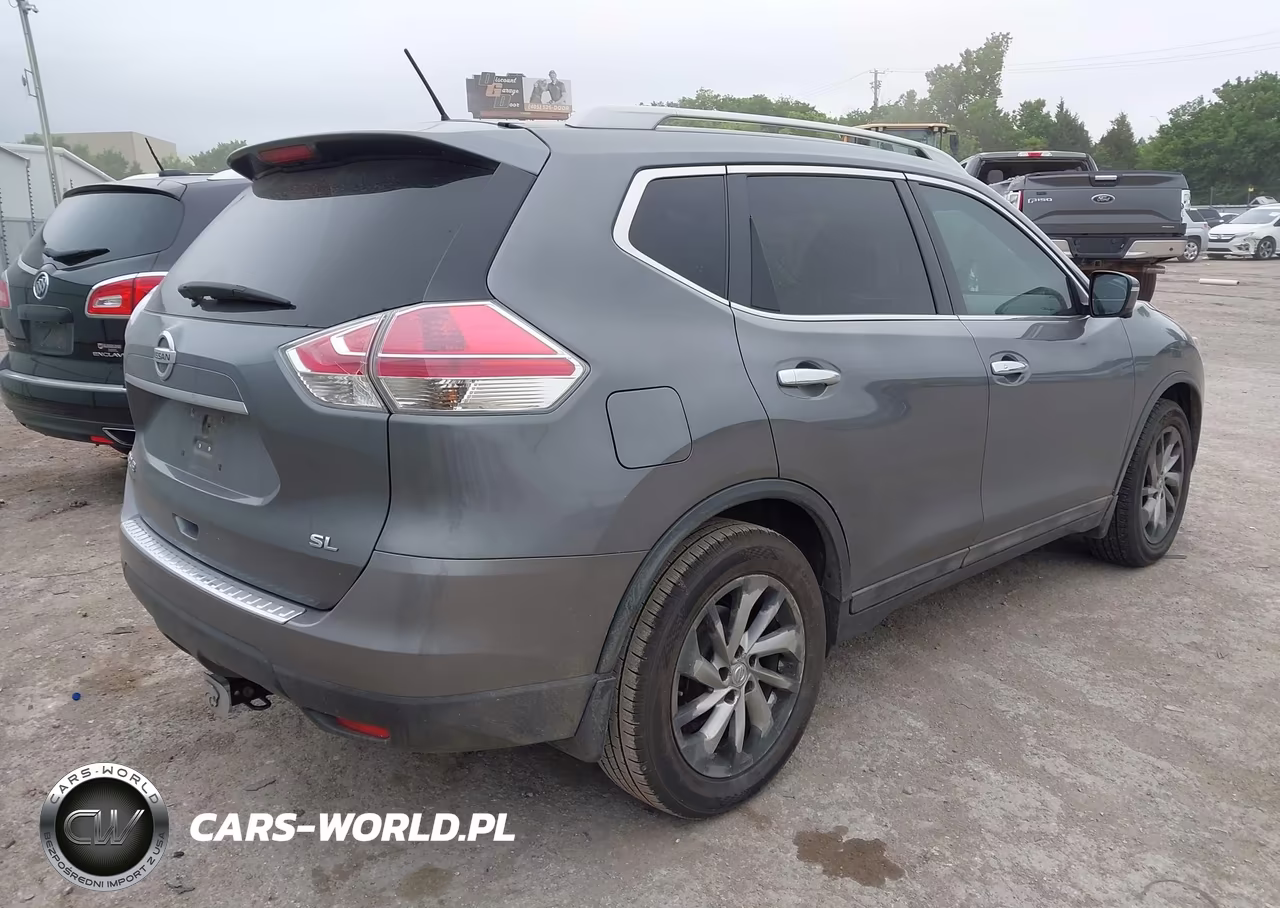 2015 Nissan Rogue Sl VIN:5N1AT2MT8FC796625 - 4