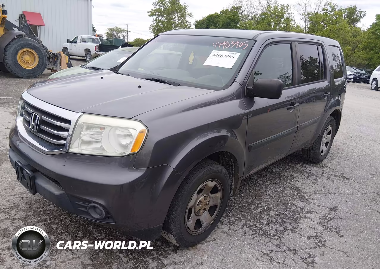 2015 Honda Pilot Lx VIN:5FNYF3H26FB025505 - 2