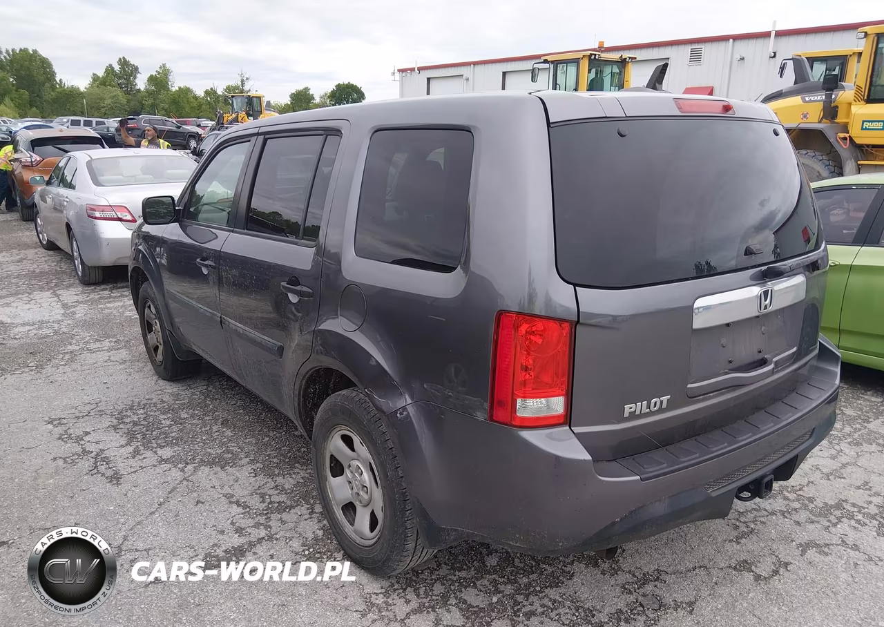 2015 Honda Pilot Lx VIN:5FNYF3H26FB025505 - 3