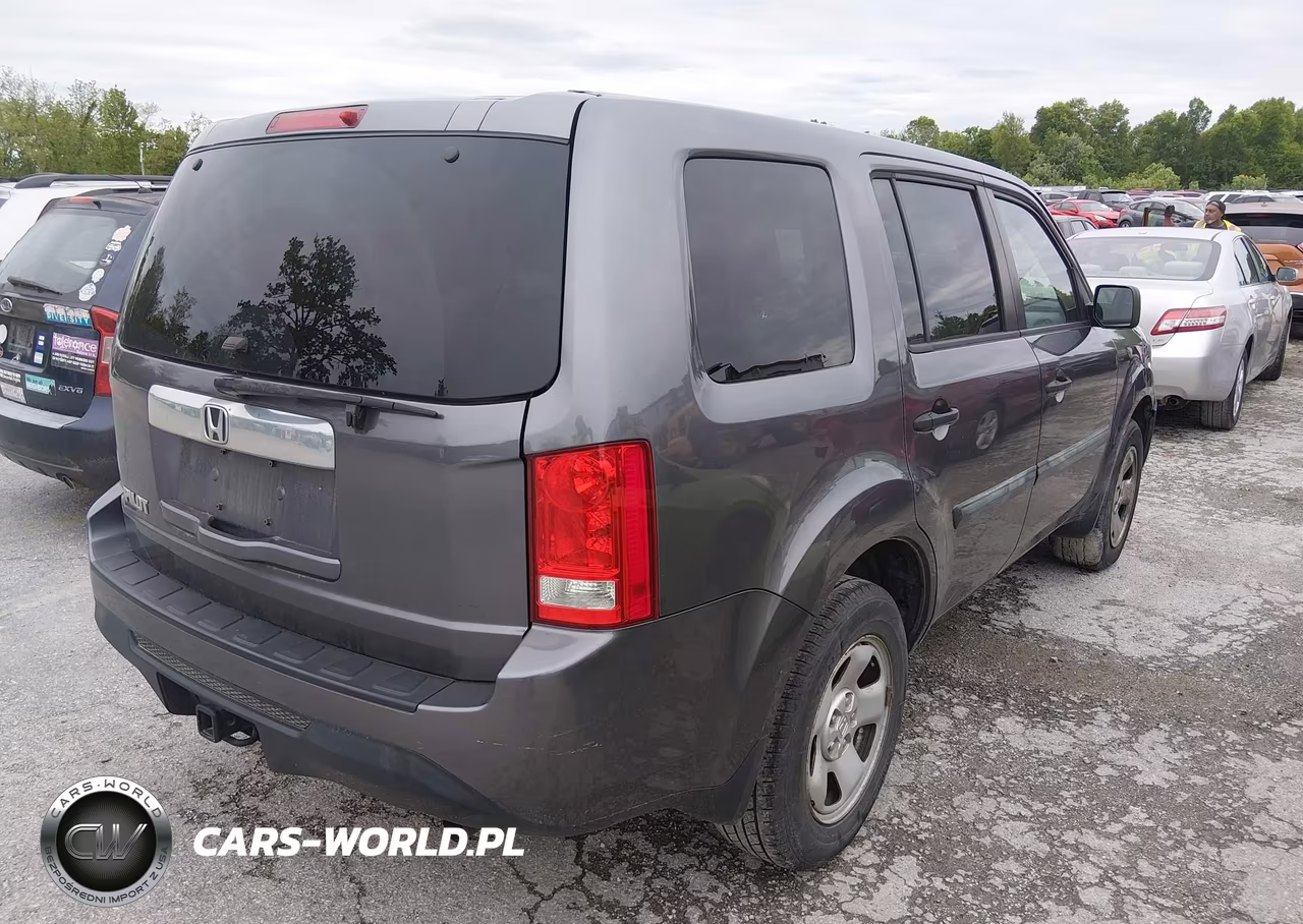 2015 Honda Pilot Lx VIN:5FNYF3H26FB025505 - 4