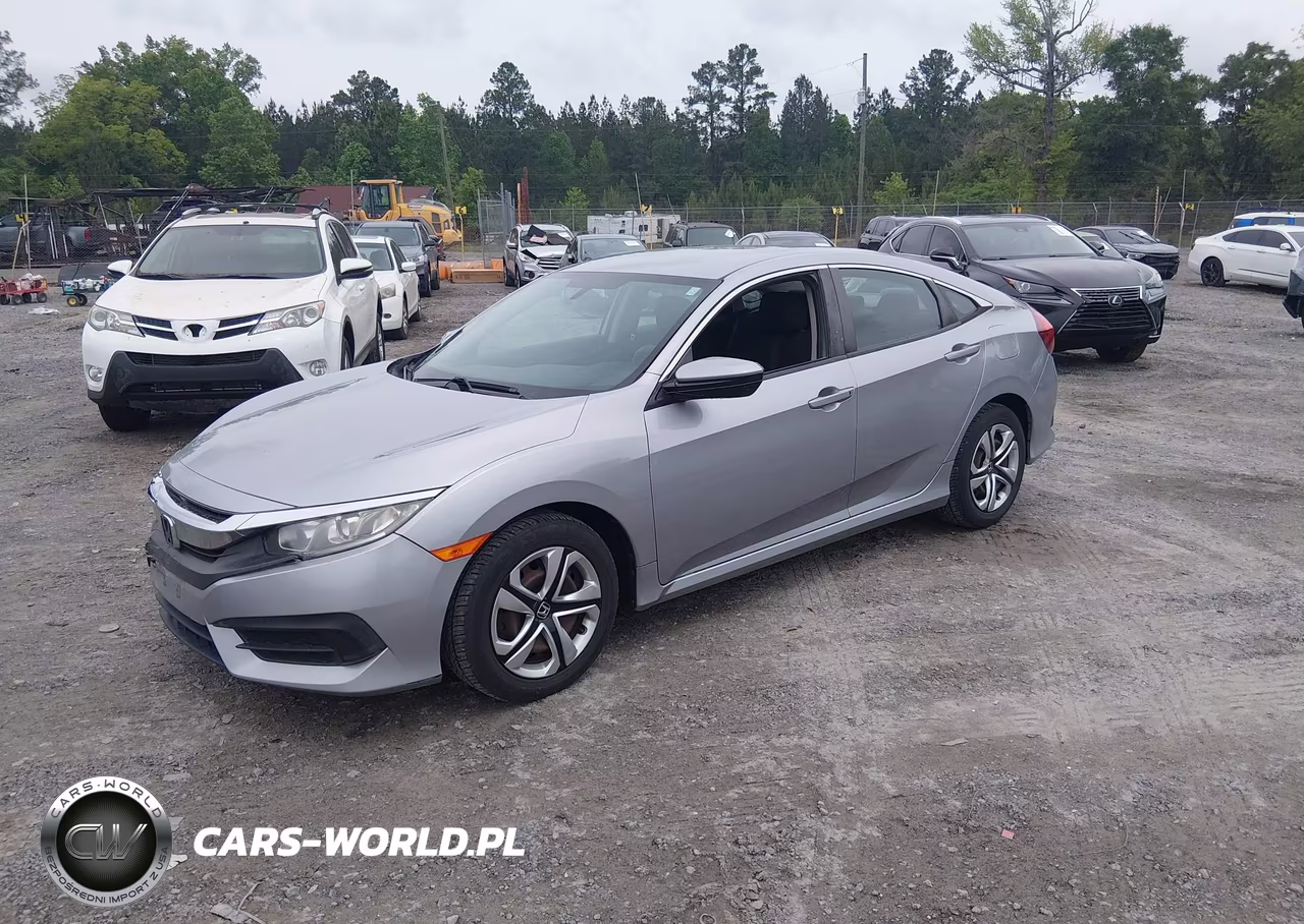 2016 Honda Civic Lx VIN:19XFC2F57GE243015 - 2
