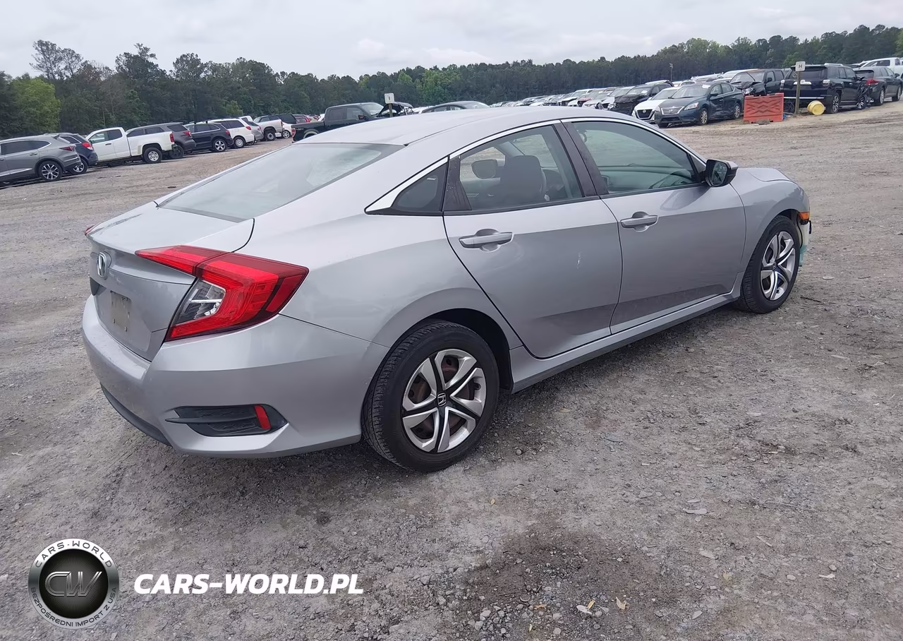 2016 Honda Civic Lx VIN:19XFC2F57GE243015 - 4