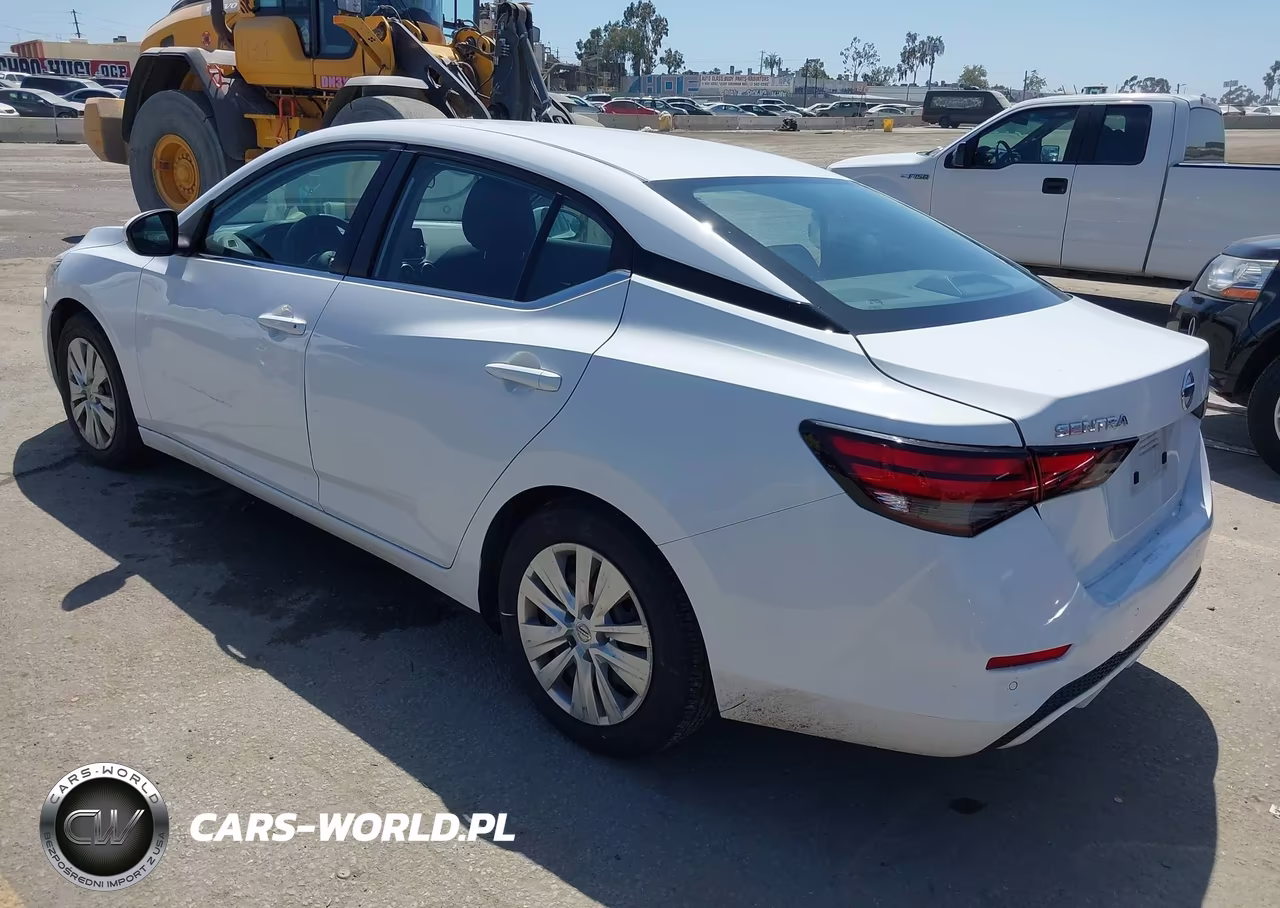 2023 Nissan Sentra S Xtronic Cvt VIN:3N1AB8BV0PY294749 - 3