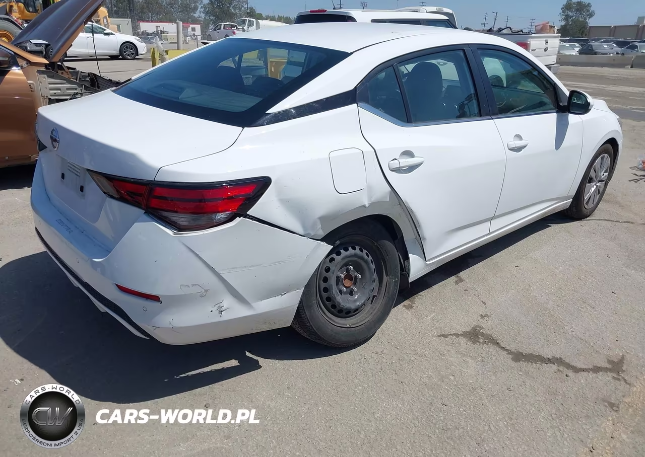 2023 Nissan Sentra S Xtronic Cvt VIN:3N1AB8BV0PY294749 - 4