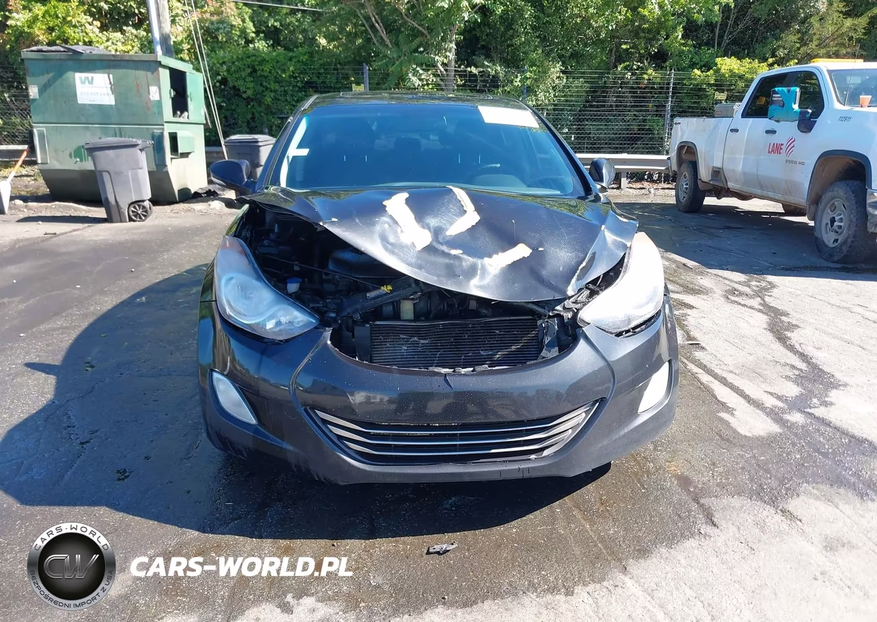 2012 Hyundai Elantra Limited VIN:5NPDH4AE9CH104456 - 12