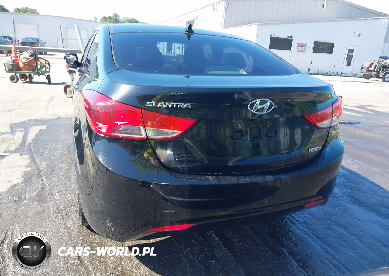 2012 Hyundai Elantra Limited VIN:5NPDH4AE9CH104456 - 16