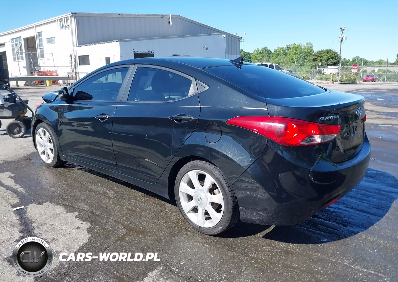 2012 Hyundai Elantra Limited VIN:5NPDH4AE9CH104456 - 3