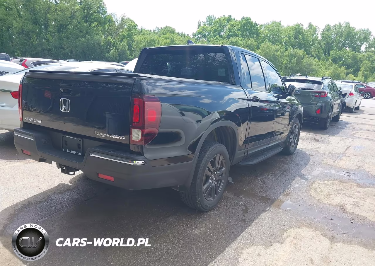 2019 Honda Ridgeline Sport VIN:5FPYK3F13KB036632 - 4