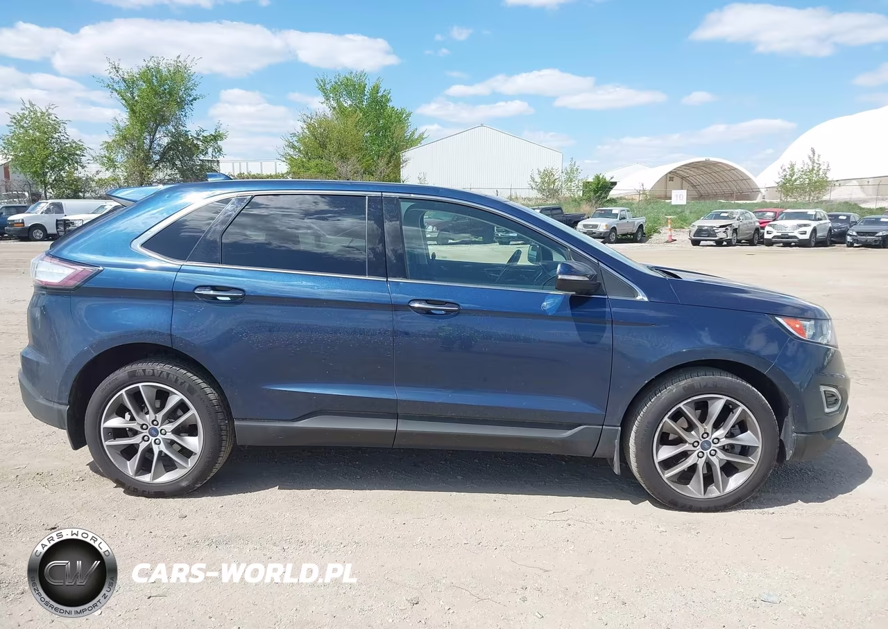 2017 Ford Edge Titanium VIN:2FMPK4K88HBB09704 - 14