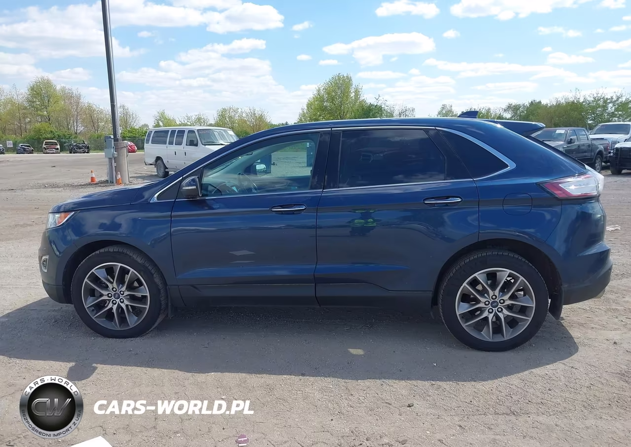 2017 Ford Edge Titanium VIN:2FMPK4K88HBB09704 - 15