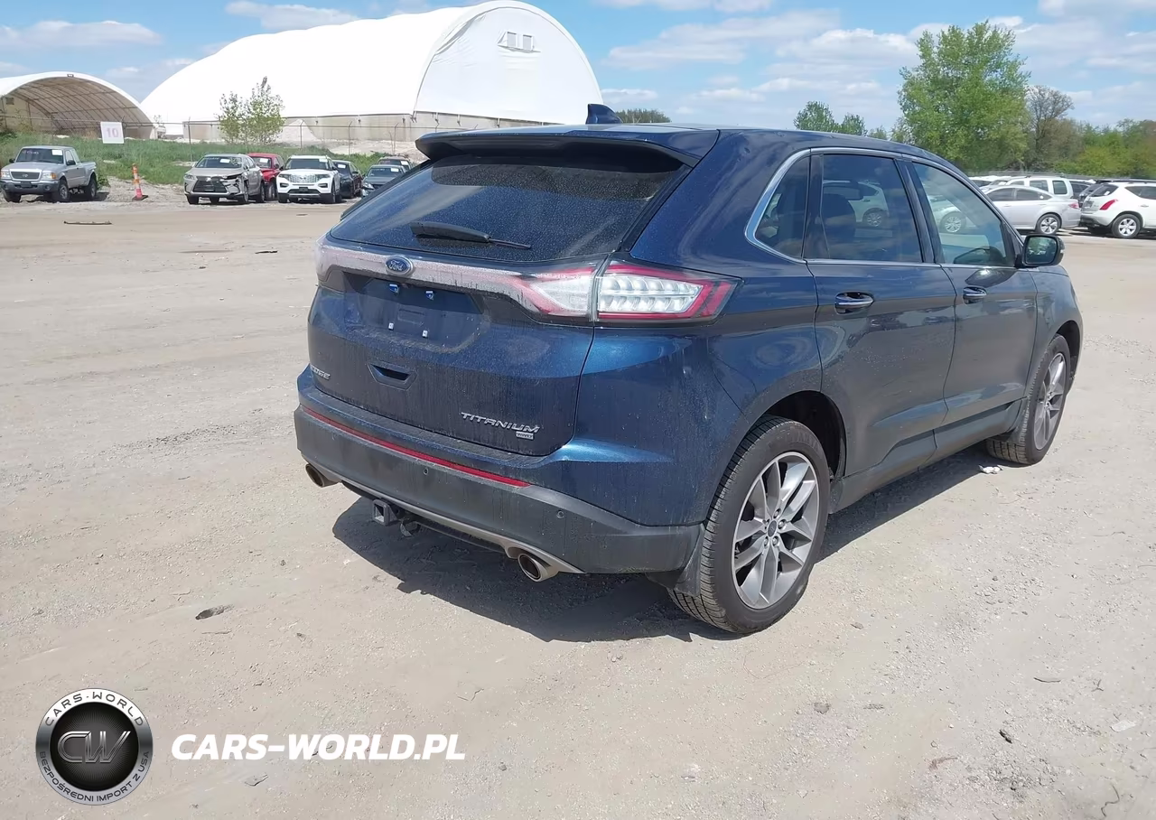 2017 Ford Edge Titanium VIN:2FMPK4K88HBB09704 - 4