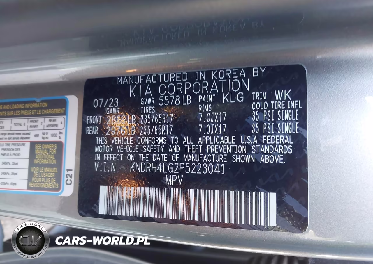 2023 Kia Sorento Hybrid Ex VIN:KNDRH4LG2P5223041 - 9
