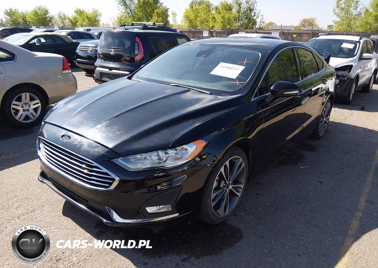 2020 Ford Fusion Titanium VIN:3FA6P0D95LR151246 - 2