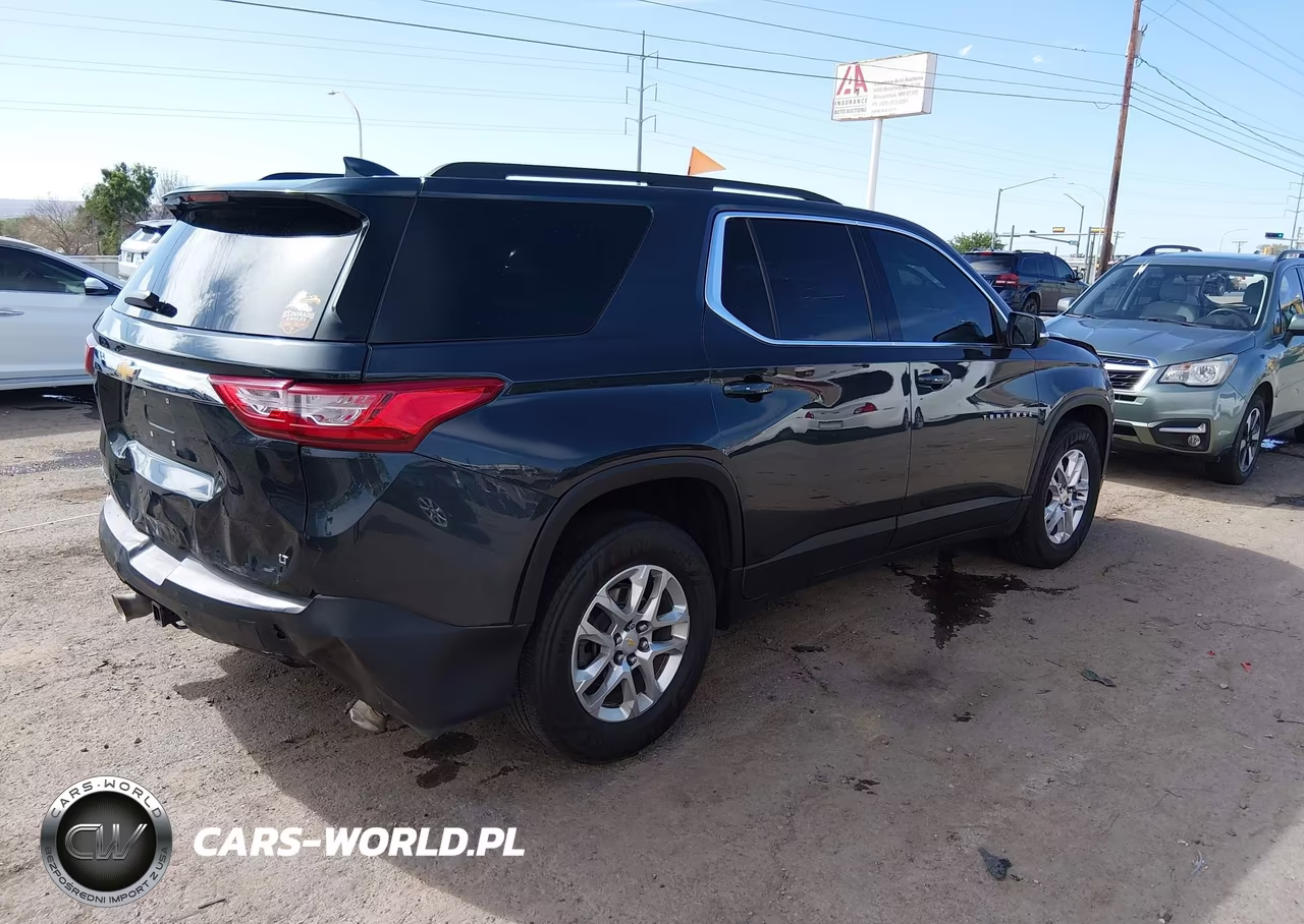 2021 Chevrolet Traverse Fwd Lt Cloth VIN:1GNERGKW4MJ236406 - 4
